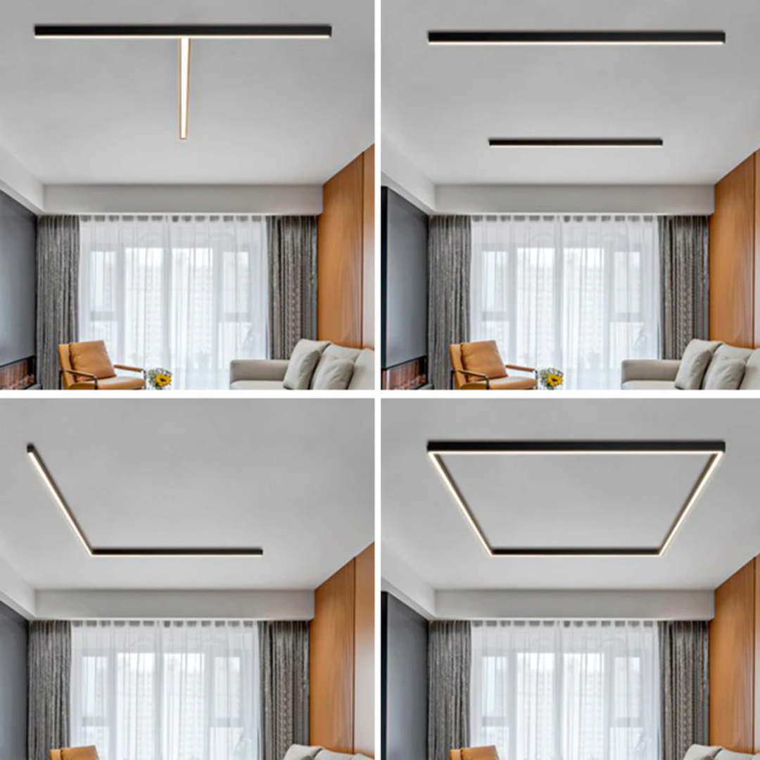 LUMINOX – Sleek Industrial LED Ceiling Light