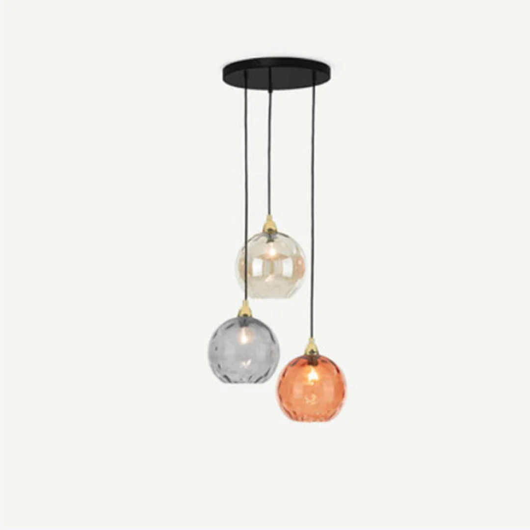 AQUILIS – Elegant 3-Lamp Cluster Pendant Light