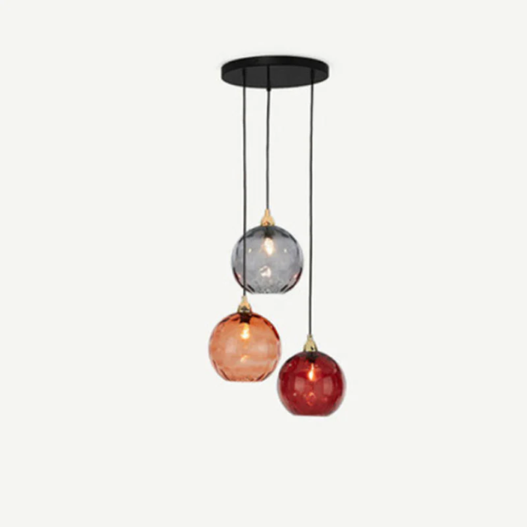 AQUILIS – Elegant 3-Lamp Cluster Pendant Light