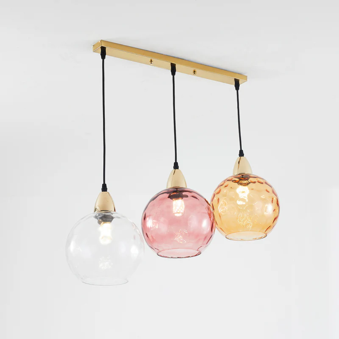 AQUILIS – Elegant 3-Lamp Cluster Pendant Light