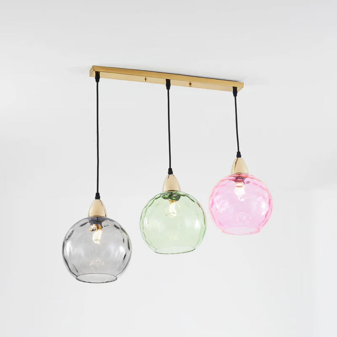 AQUILIS – Elegant 3-Lamp Cluster Pendant Light