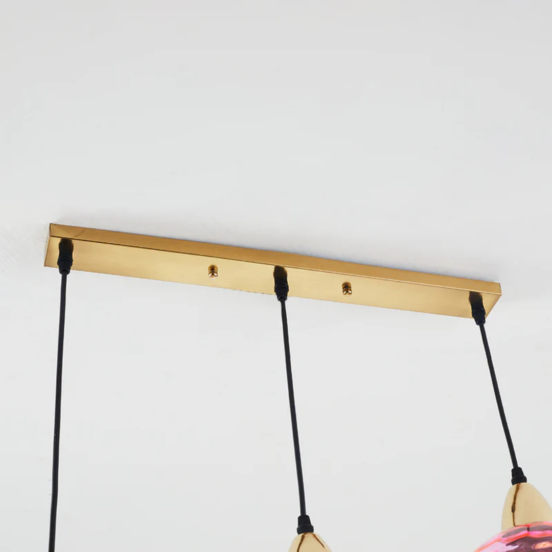 AQUILIS – Elegant 3-Lamp Cluster Pendant Light