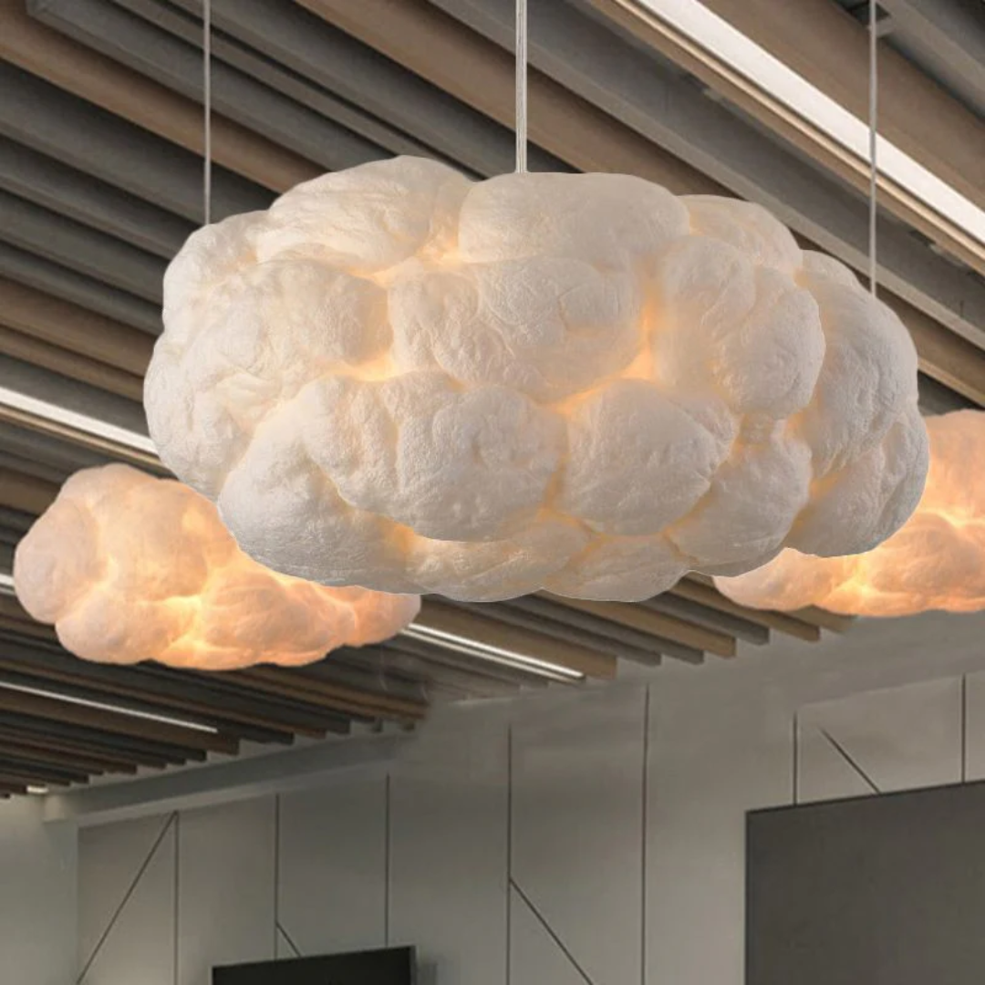 CLOUDLUXE – Elegant LED Pendant Lamp for Cozy Spaces