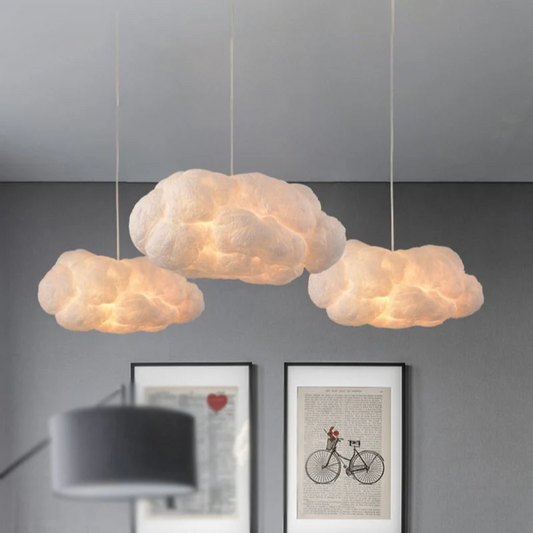 CLOUDLUXE – Elegant LED Pendant Lamp for Cozy Spaces