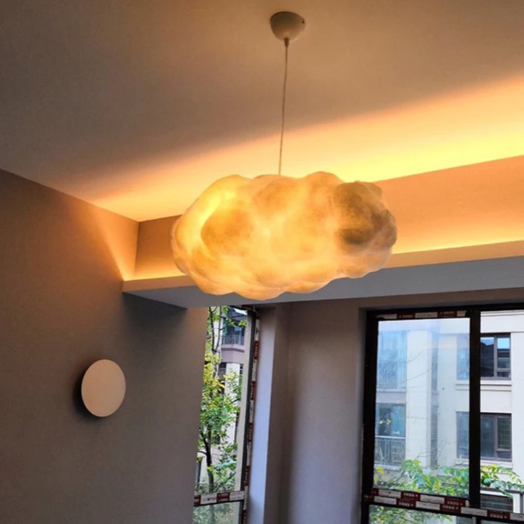 CLOUDLUXE – Elegant LED Pendant Lamp for Cozy Spaces