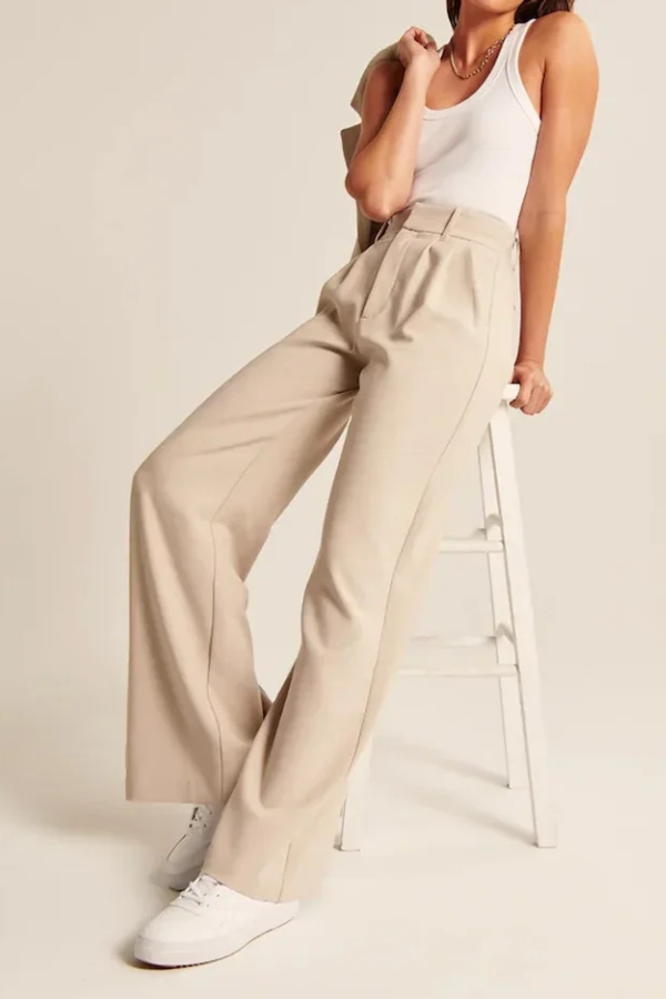 Tailored Wide-Leg Pants for Effortless Elegance