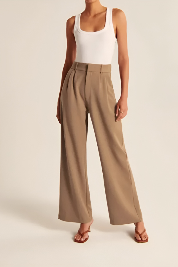 Tailored Wide-Leg Pants for Effortless Elegance