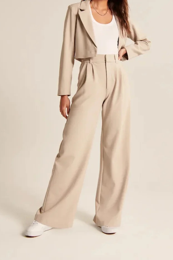Tailored Wide-Leg Pants for Effortless Elegance