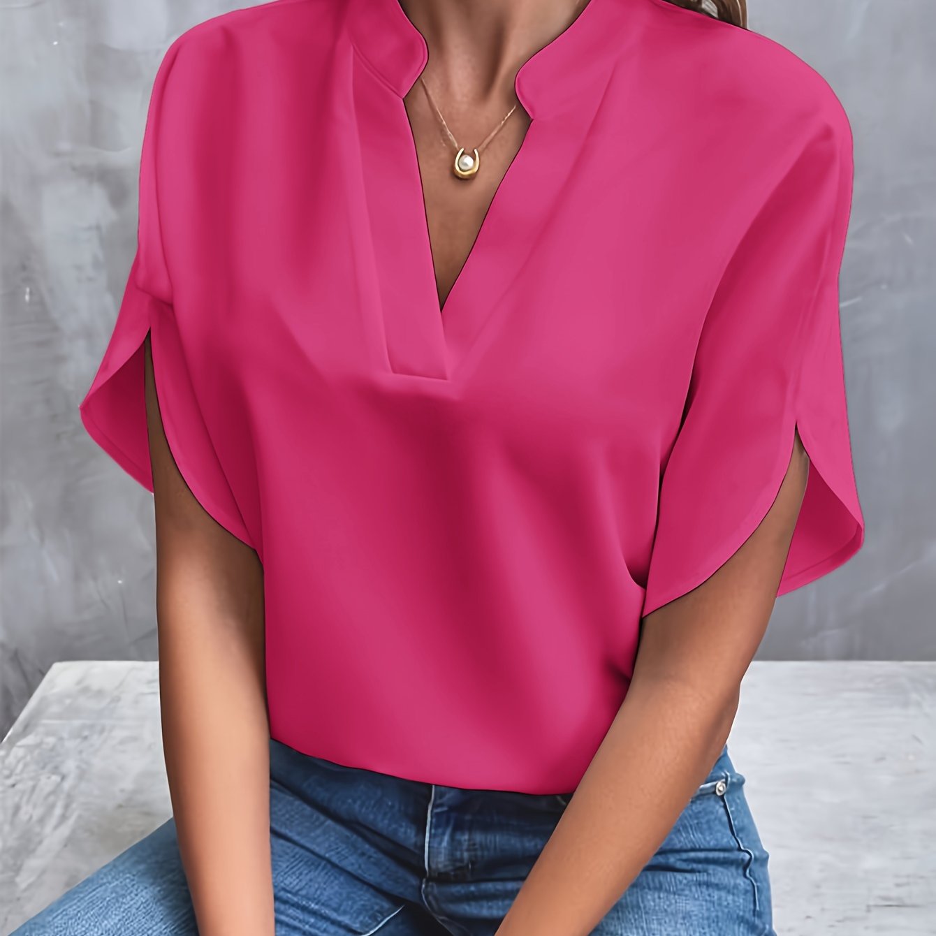Elegant Lightweight Women's Spring Blouse