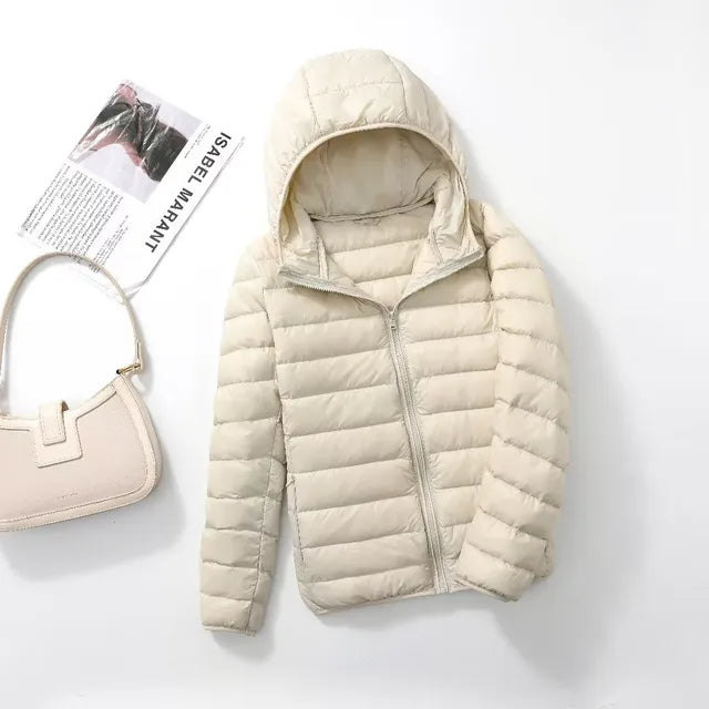 Ultra-Light Packable Down Jackets with Hood