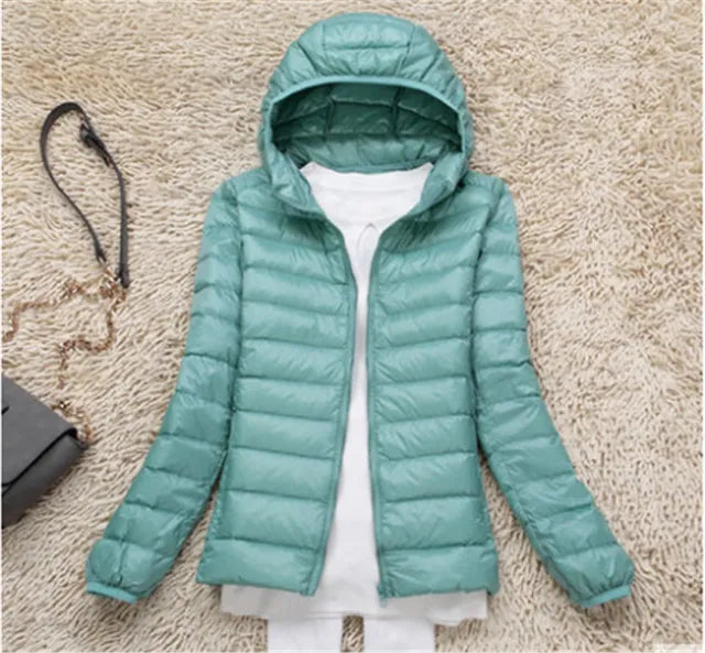 Ultra-Light Packable Down Jackets with Hood