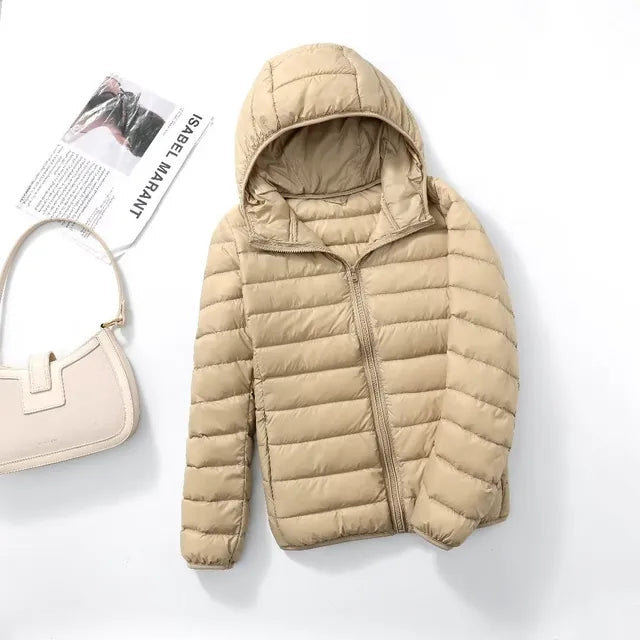 Ultra-Light Packable Down Jackets with Hood