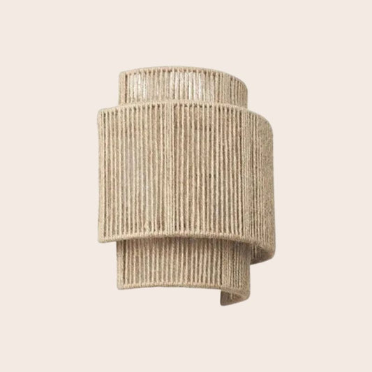 LUMINA – Artisan Woven Rattan Wall Light