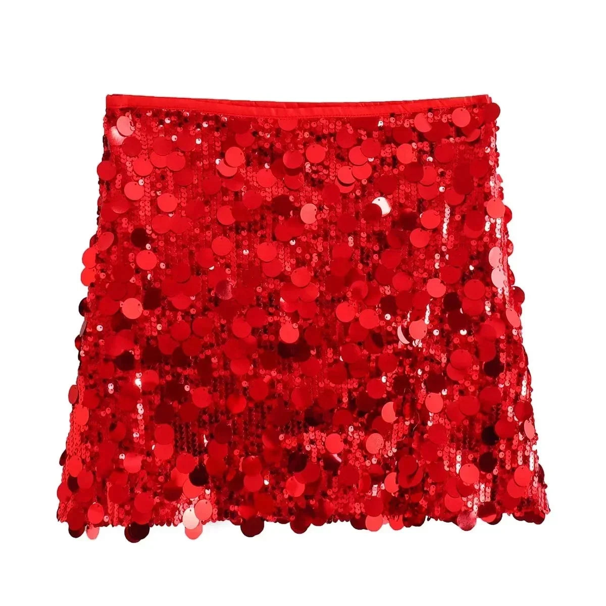 Radiant Mini Sequin Skirt for Women
