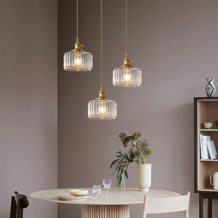 LUMINAIRE – Vintage Crystal Pendant Lamp