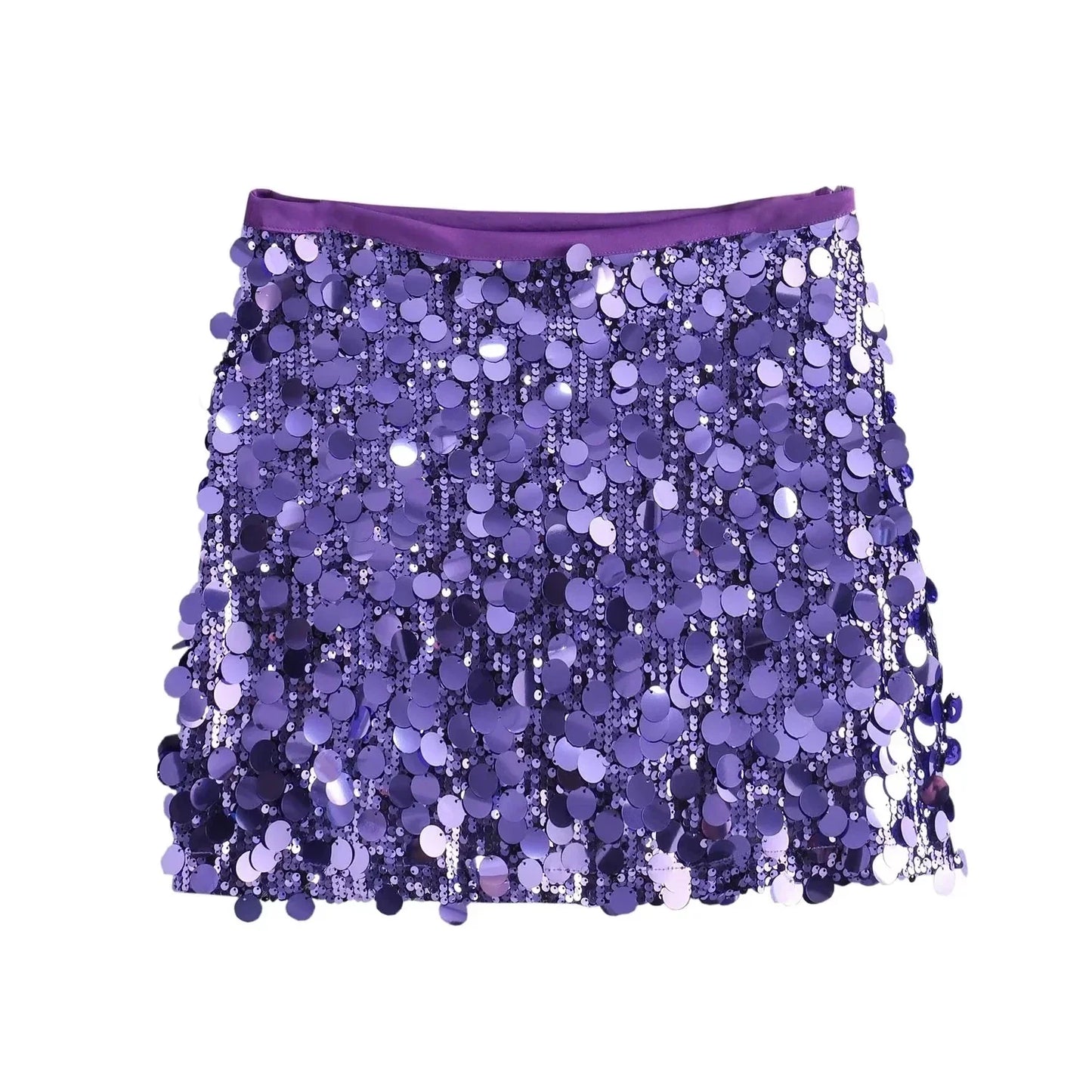 Radiant Mini Sequin Skirt for Women