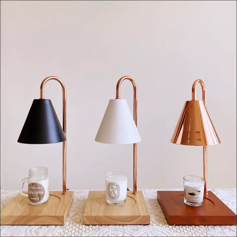 LUMINAIRE – Elegant Candle Warmer Lamp for Cozy Ambiance