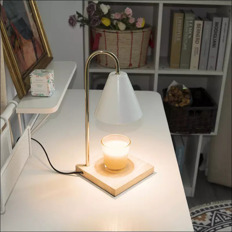 LUMINAIRE – Elegant Candle Warmer Lamp for Cozy Ambiance