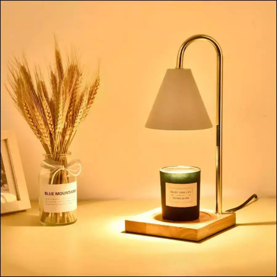 LUMINAIRE – Elegant Candle Warmer Lamp for Cozy Ambiance