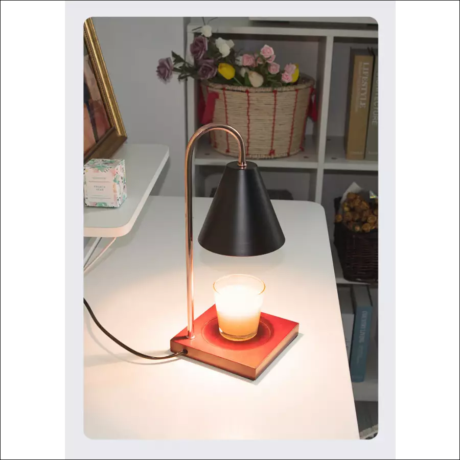 LUMINAIRE – Elegant Candle Warmer Lamp for Cozy Ambiance