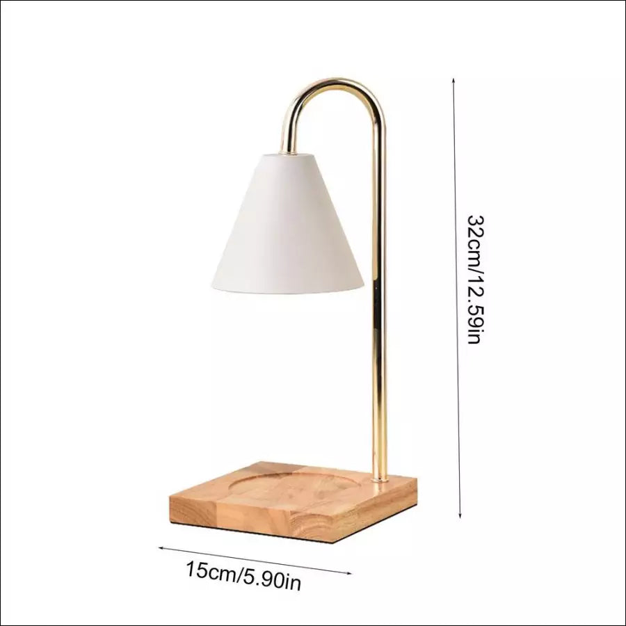 LUMINAIRE – Elegant Candle Warmer Lamp for Cozy Ambiance