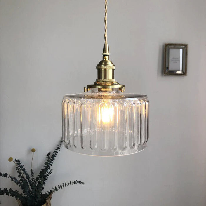 LUMINAIRE – Vintage Crystal Pendant Lamp