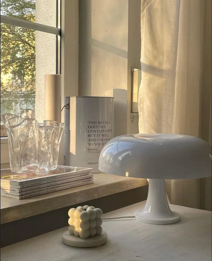 LUMINAIRE – Elegant Portable Mushroom Table Lamp