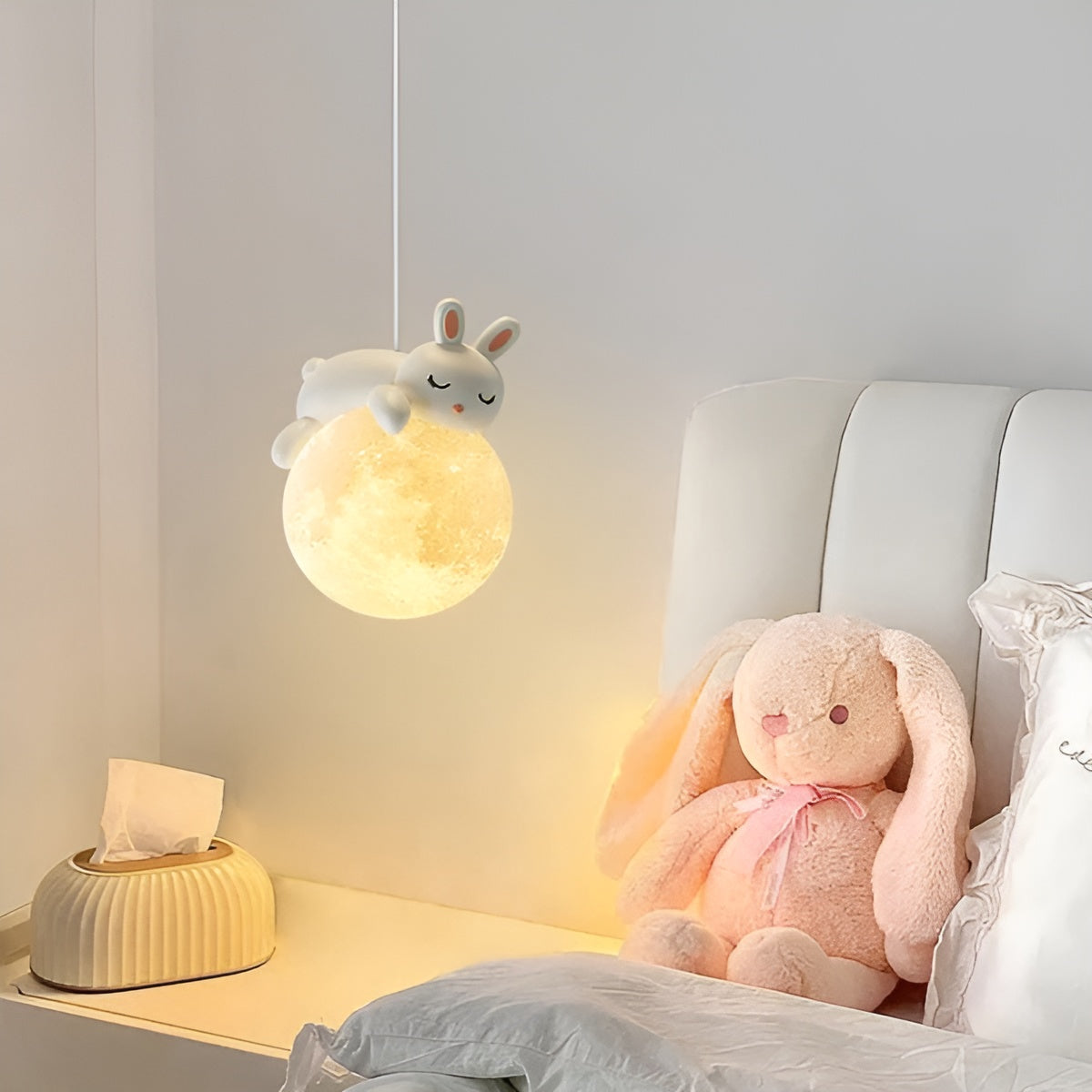 LUNAJOY – Whimsical Pendant Light for Kids