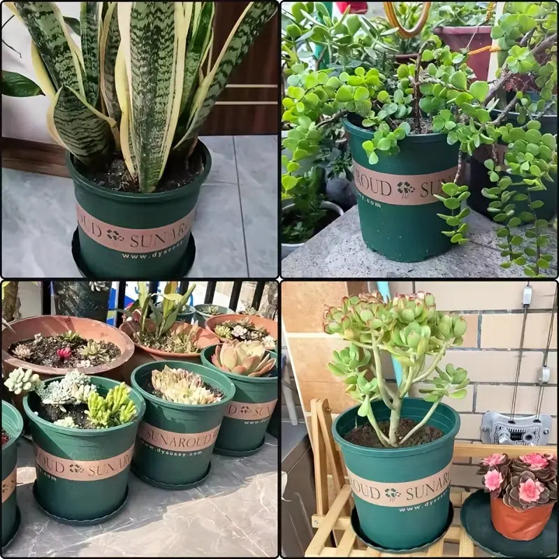 Durable Weatherproof Plastic Plant Pot