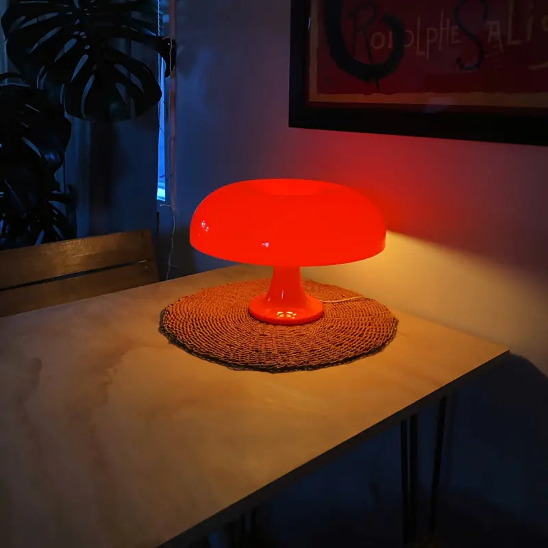 LUMINAIRE – Elegant Portable Mushroom Table Lamp