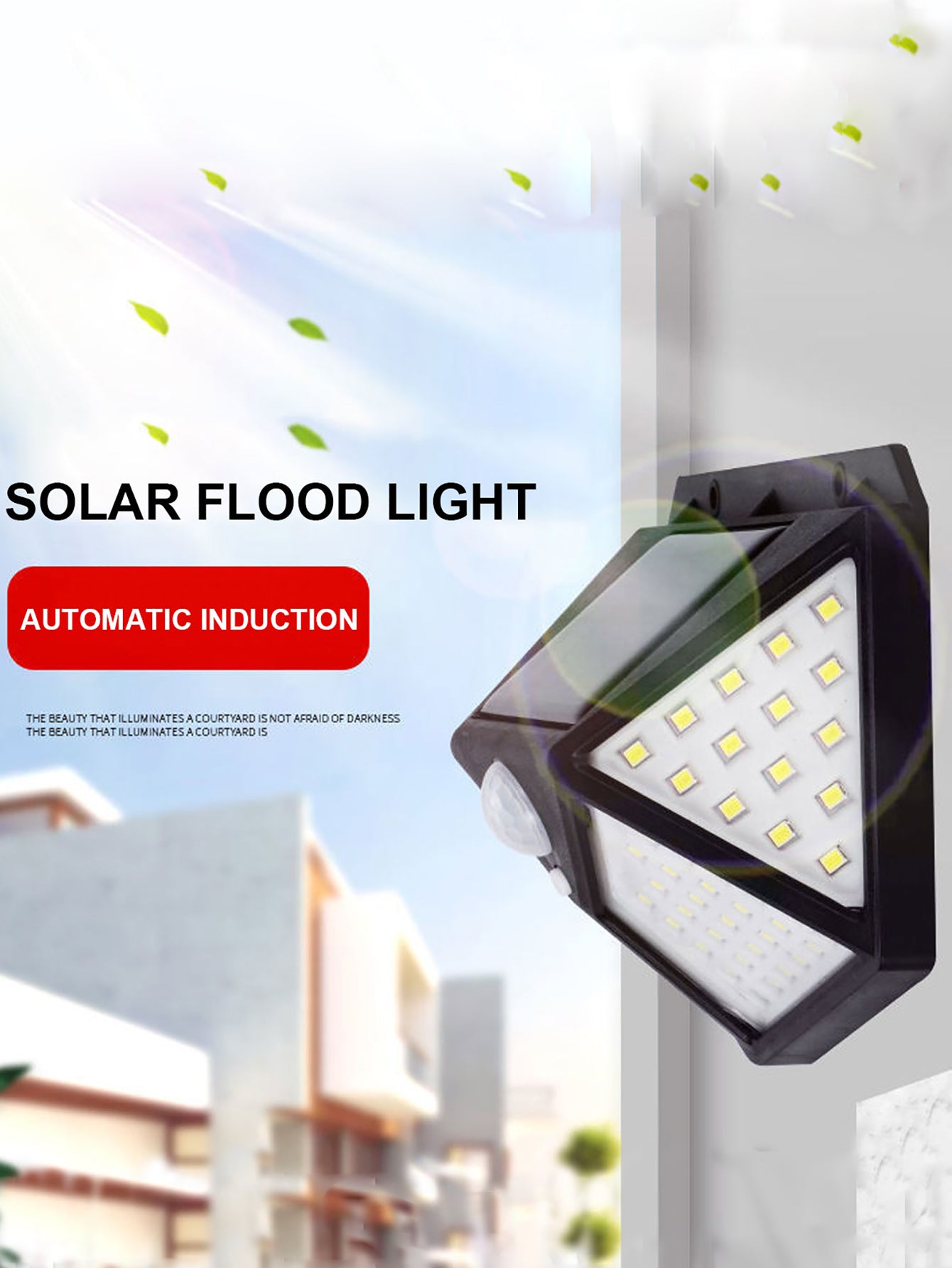 LUMINAIRE – Multifunctional Solar Motion Sensor Light