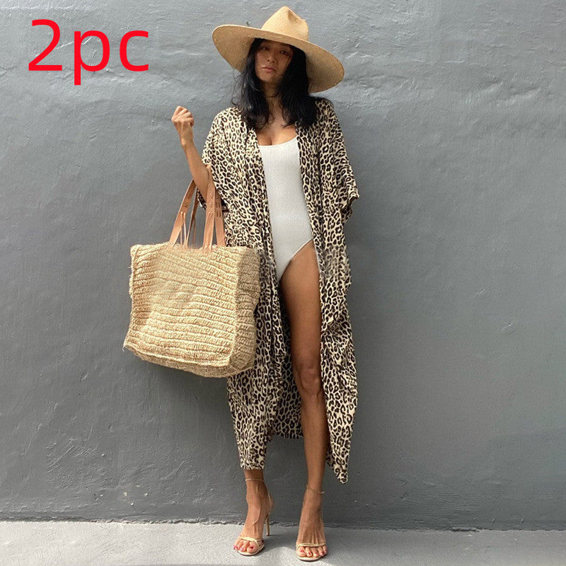 Elegant Sun Protection Beach Dress Cover-Up
