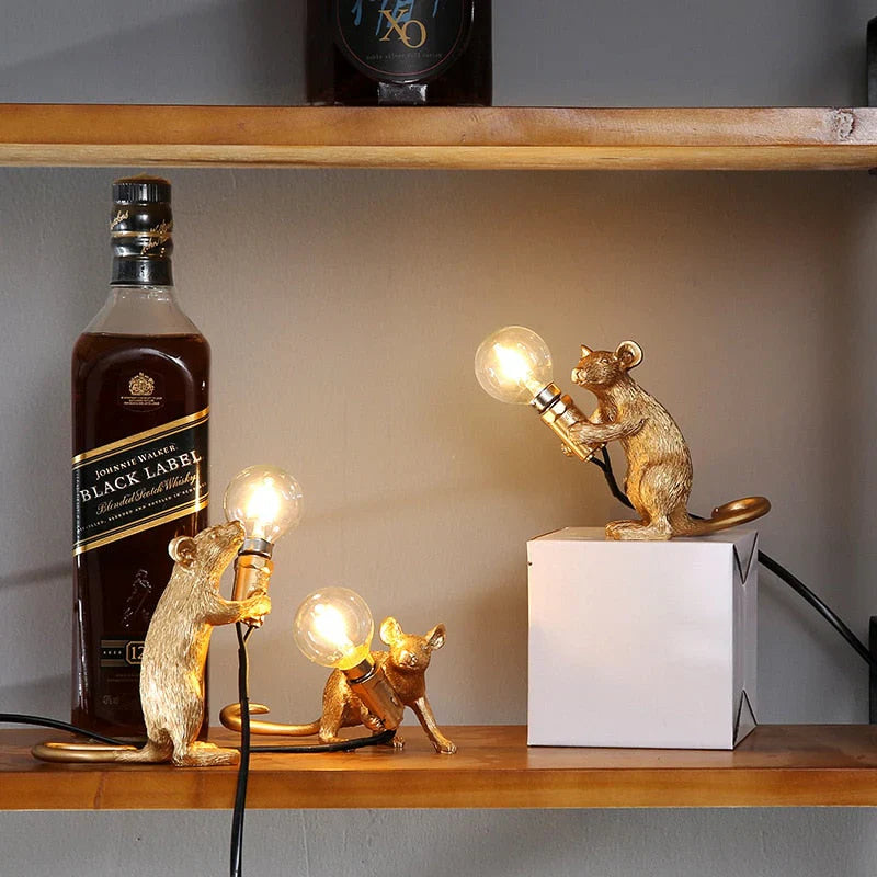 MOUSEY MAGIC – Playful Mouse Lamp for Any Room