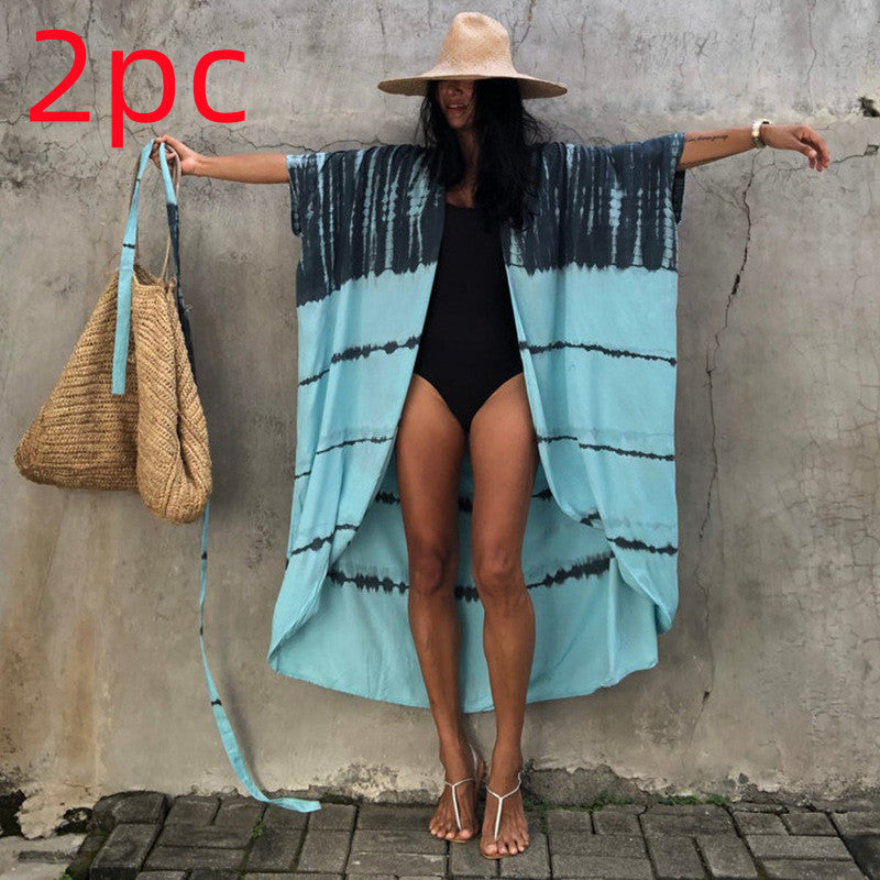 Elegant Sun Protection Beach Dress Cover-Up