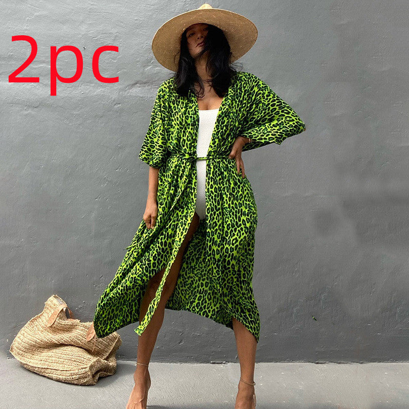 Elegant Sun Protection Beach Dress Cover-Up