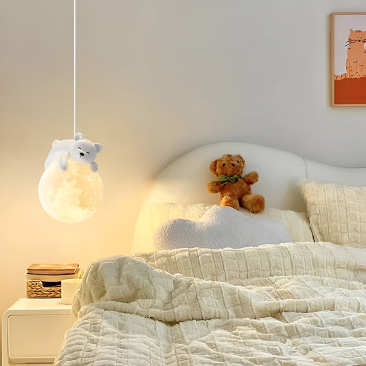LUNAJOY – Whimsical Pendant Light for Kids