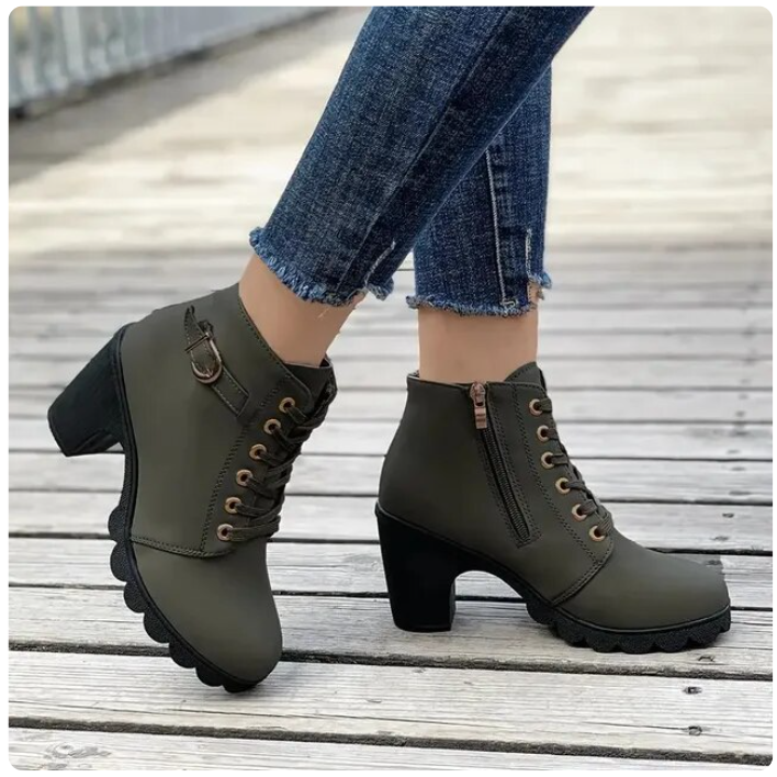 Elegant High Heel Chelsea Boots for Comfort