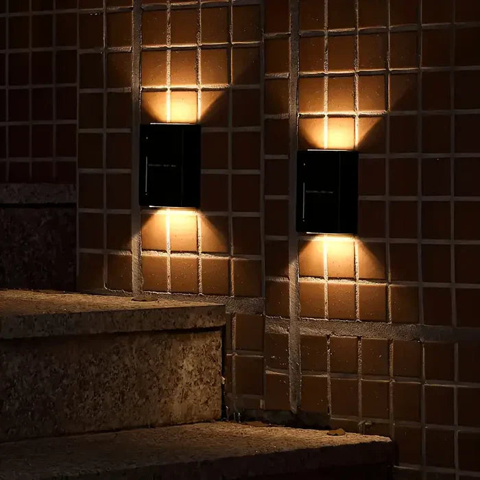 LUMINAIRE – Modern Solar Garden Wall Light