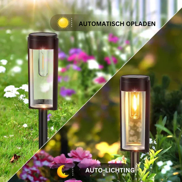 LUMINAIRE – Elegant Solar Garden Path Lights