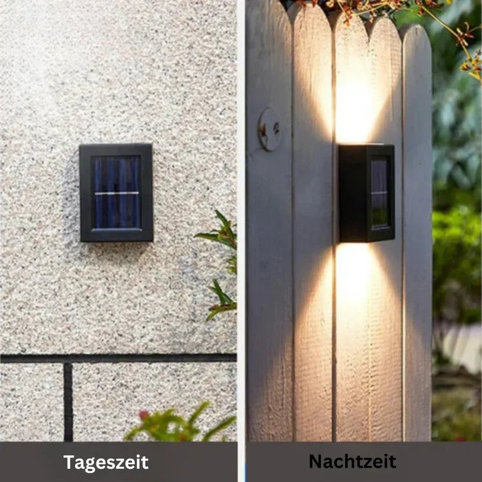 LUMINAIRE – Modern Solar Garden Wall Light