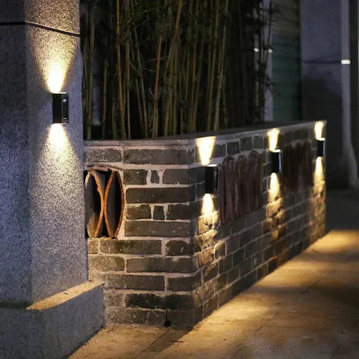 LUMINAIRE – Modern Solar Garden Wall Light