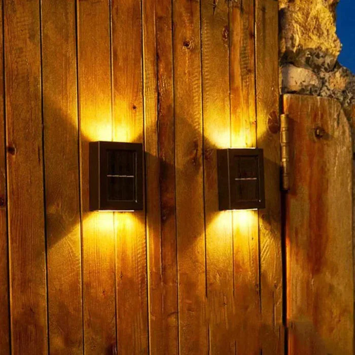 LUMINAIRE – Modern Solar Garden Wall Light