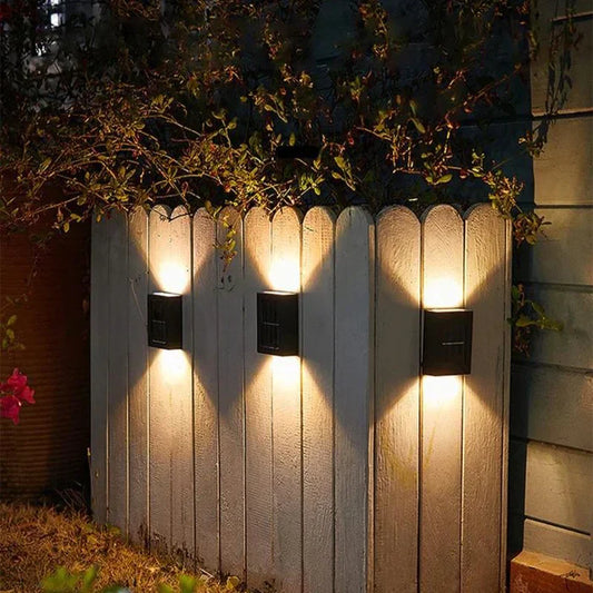 LUMINAIRE – Modern Solar Garden Wall Light