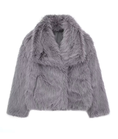 Elegant Faux Fur Coat for All Occasions