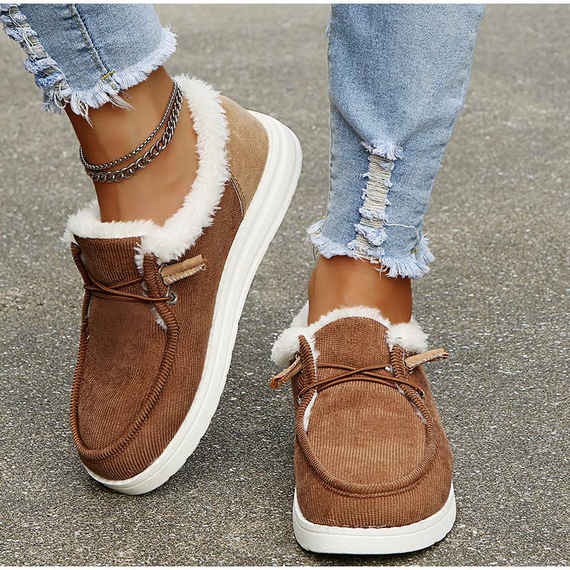 Elegant Winter Sneakers with Cozy Fur Lining