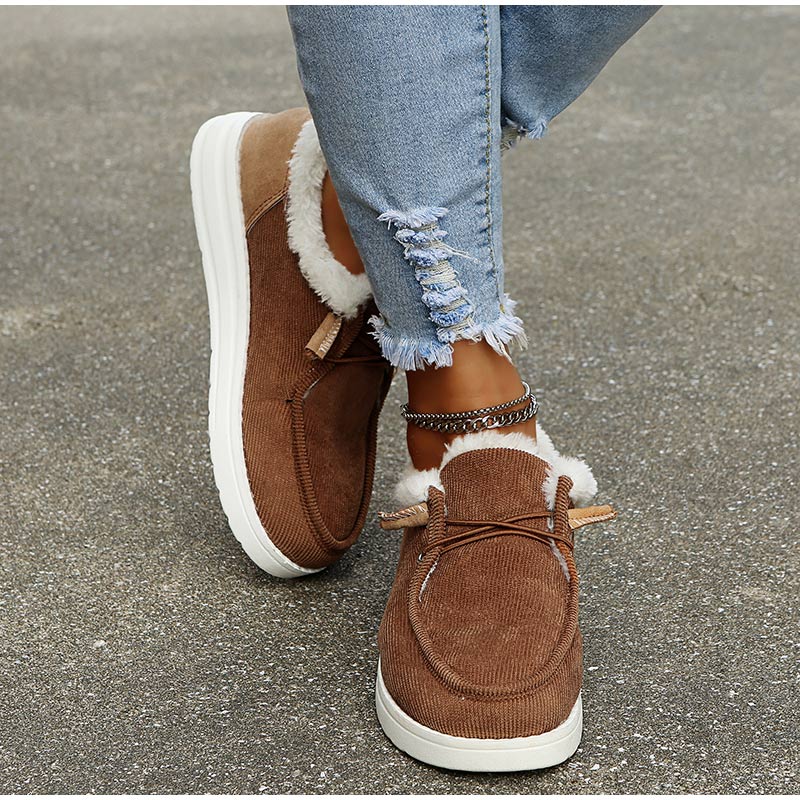 Elegant Winter Sneakers with Cozy Fur Lining