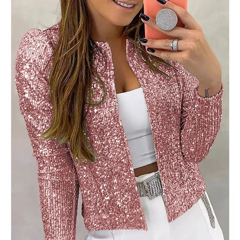 Elegant Shimmering Blazer for Women