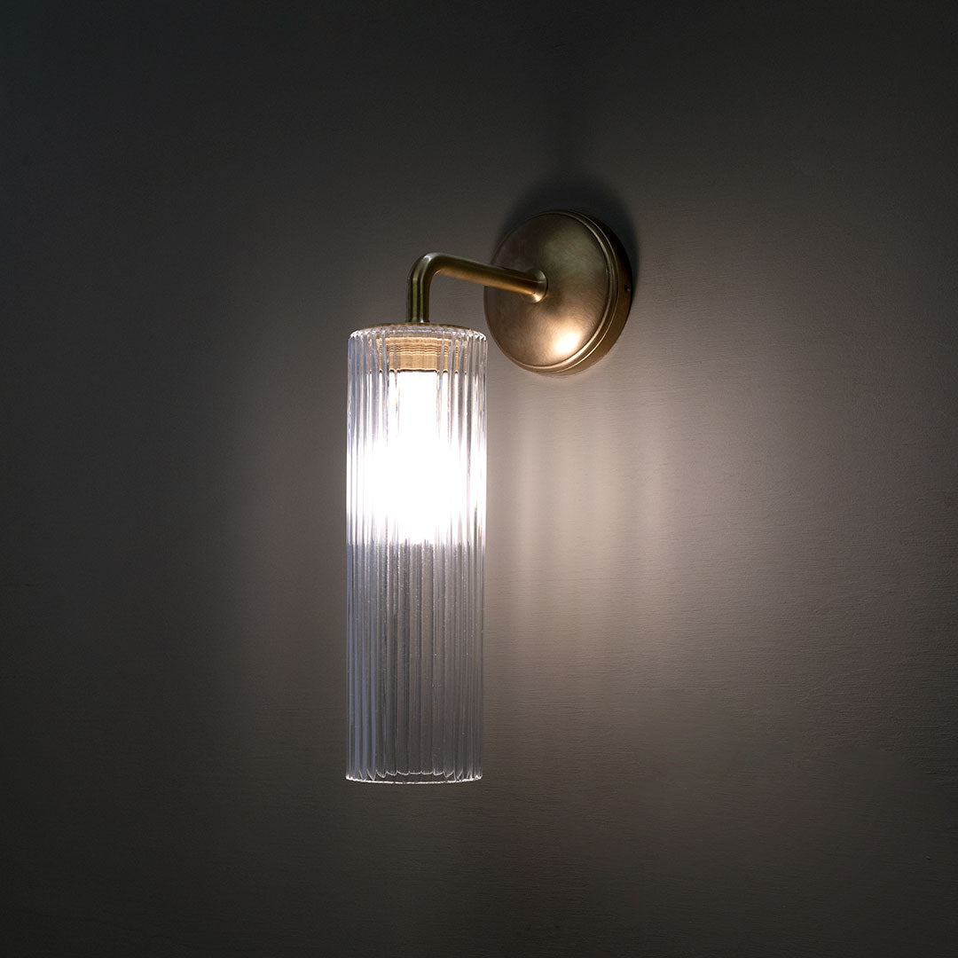 LUMINAIRE – Elegant Solid Brass Wall Lamp