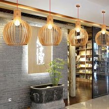 LUMINAIRE WOOD – Handcrafted Wooden Pendant Lamp