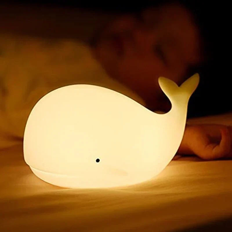 LUMIWHALE – Soothing Color-Changing Night Light